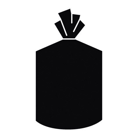 Heavy Duty Black Refuse Sacks Case | 200 Sacks on Rolls