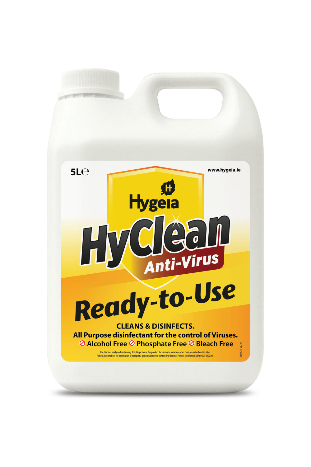 HyClean Anti-Virus Ready To Use 2 x 5 Litre